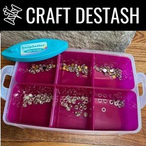 Snap Setter-Size 14 tool with snaps & storage box